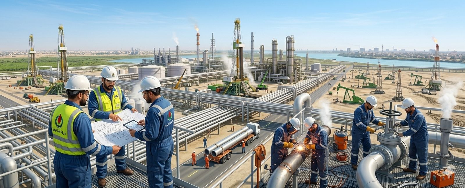 مرحبا بكم في كلية هندسة النفط والغاز